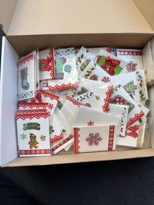 Ръчно изработени коледни картички