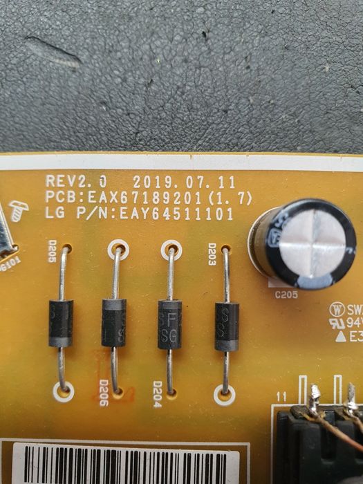 LGP49DJ-17U1  EAX67189201 (1.7) sursa alimentare pentru TV LG