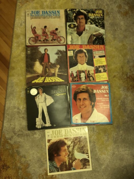Колекция Joe Dassin грамофонни плочи 25 LP-та