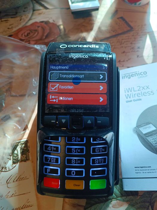 Terminal wireless pentru carduri de credit Ingenico iWL250 nou