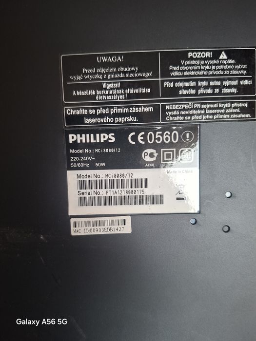 Vand philips streamium