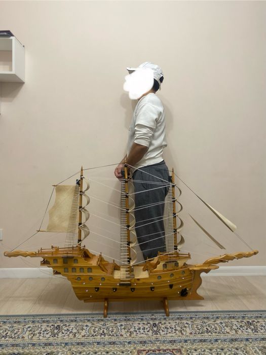 Корабль ручная работа