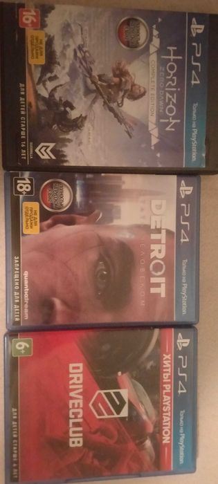 Диски на PS4 продажа