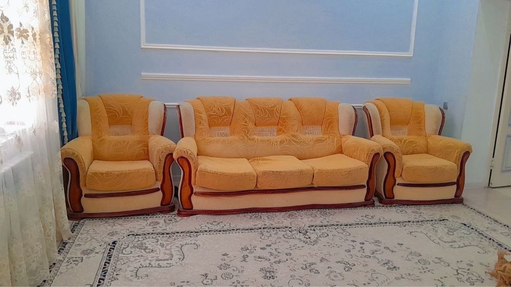 Диван с креслами по выгодной цене
