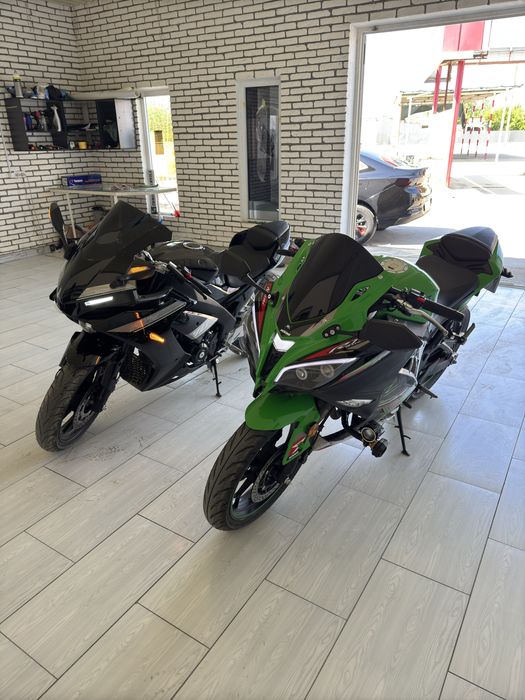 yashil rangli 250 kubali kawasaki Ninza xitoy varianti sotiladi.