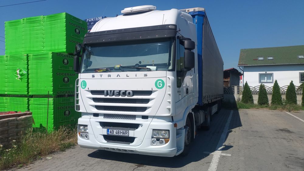 Ansamblu Iveco Stralis 2012 cu semiremorcă Krone