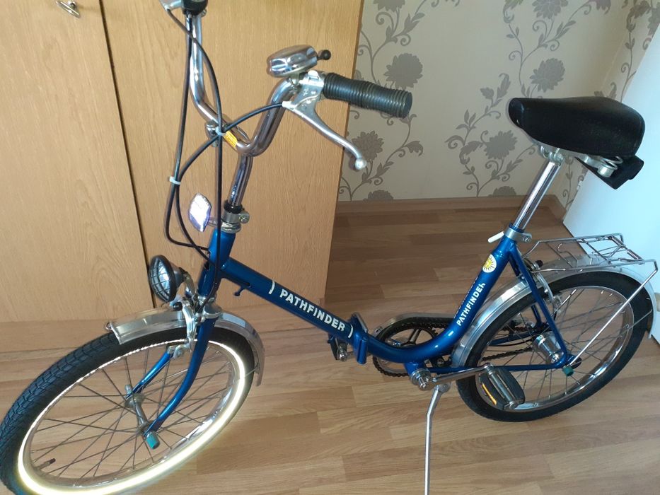 Немски сгъваем  велосипед 20 цола ,3 скорости, ретро Патфиндер .