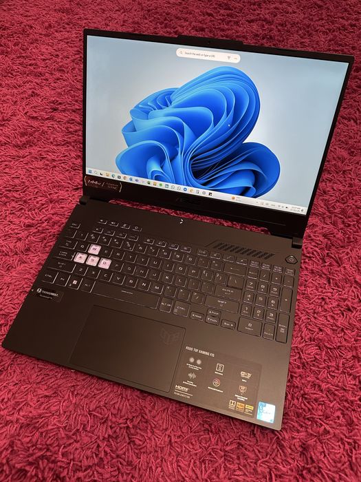 Laptop ASUS TUF F15 FX507ZC4,i5-12500H, 144Hz, 32GB, 1TB SSD, RTX 3050