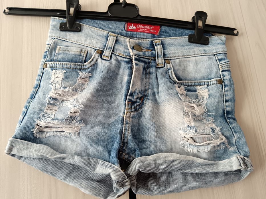 Къси дънкови панталонки