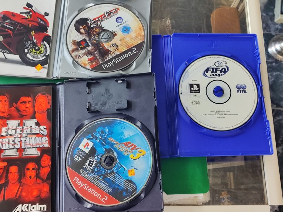 Лот 17 броя игри за пс2 sony playstation ps2