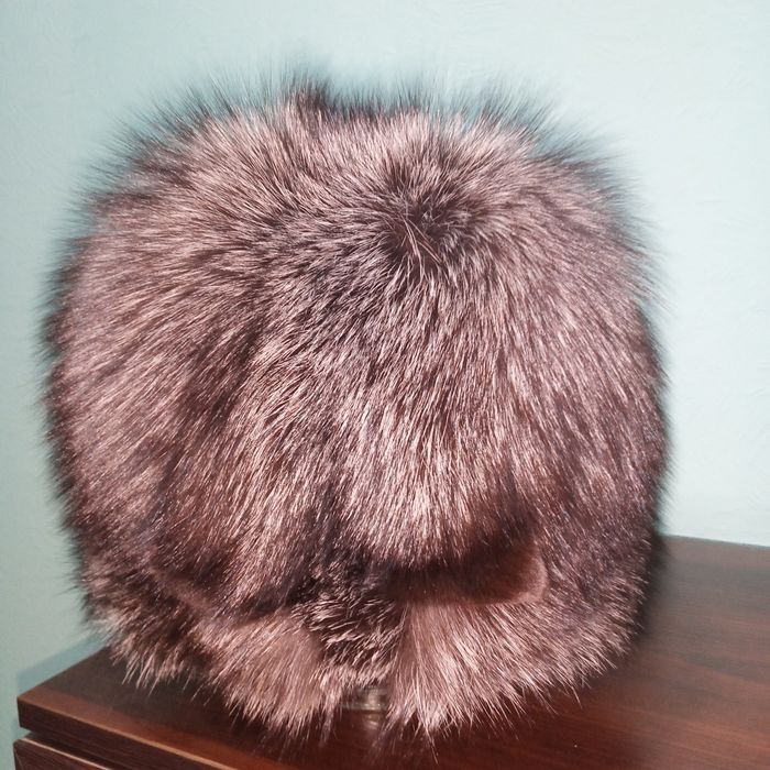 Шапка меховая песец