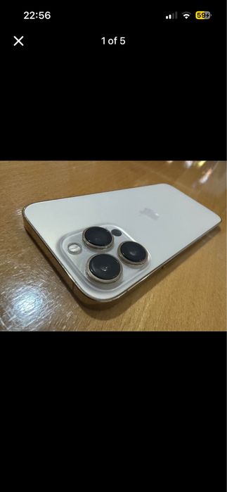 Iphone 13 pro white gold