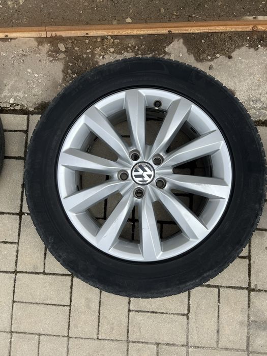 Jante aluminiu VW 5x112 215/60 R17 Tiguan /Passat /Touran/Skoda/Audi