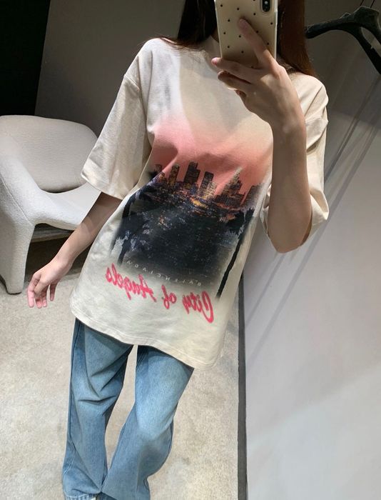 тениска balenciaga овърсайз