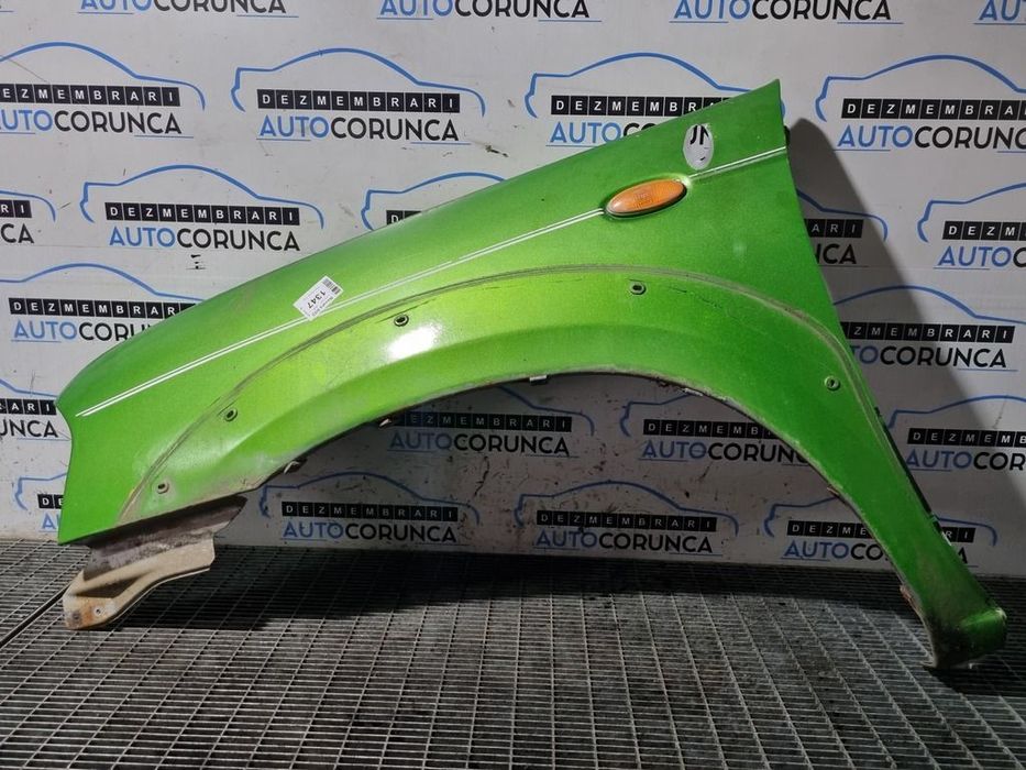 Aripa Stanga Fata Nissan Navara D22 1998 - 2004 2 Usi Verde (1347)