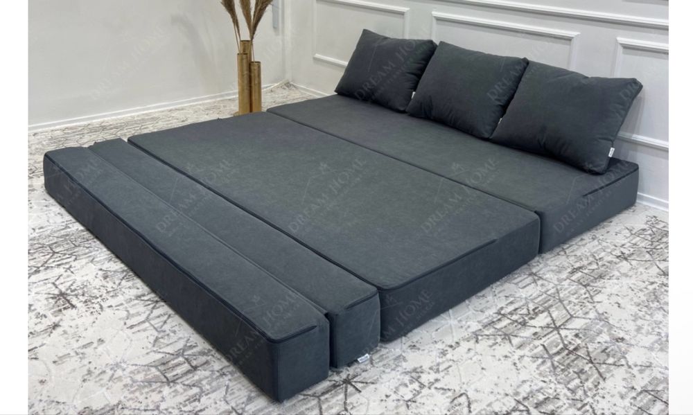 Бескаркасный диван, спальный гарнитур