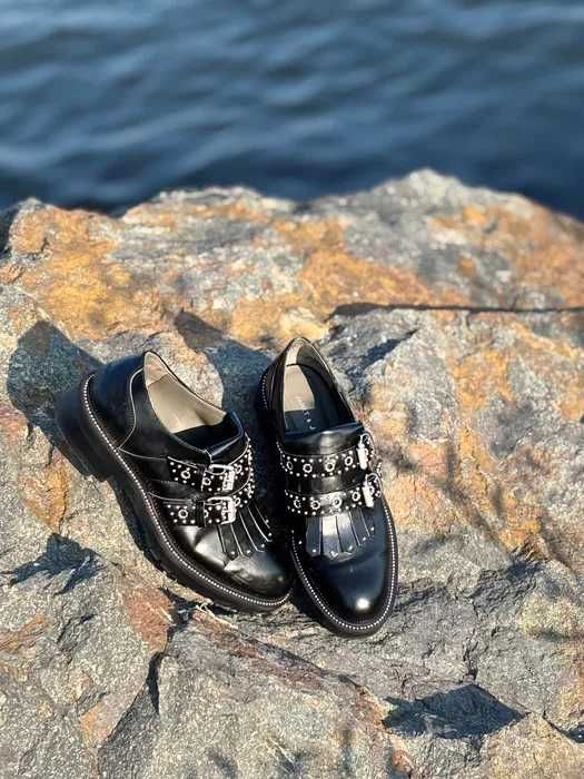 Кожени обувки JANET & JANET