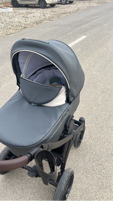 Carucior Krausman Rider Soft Grey 3 in 1