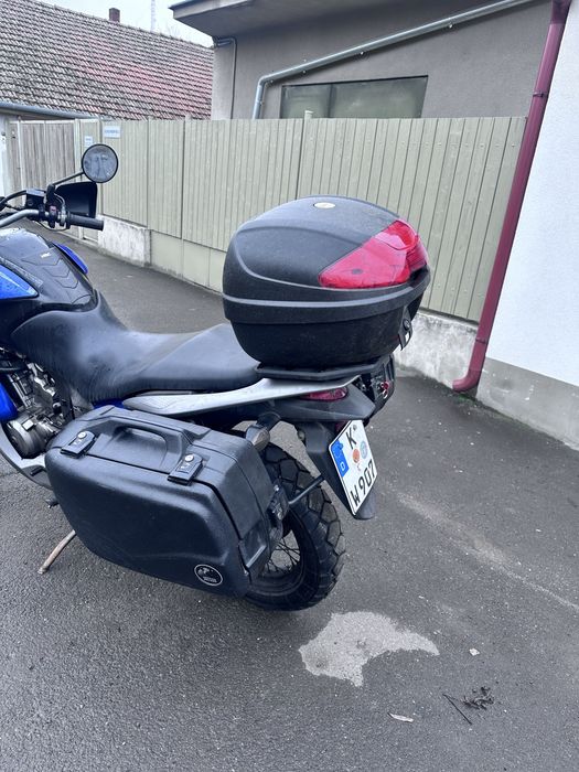 Set complet bagaje genti topcase sidecase Honda Transalp 700