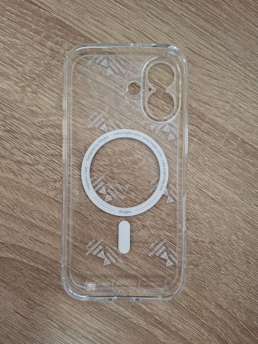 Husa MagSafe pentru Apple iPhone 17, Ringke, Fusion, Transparenta