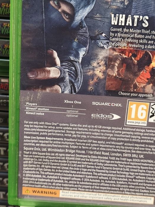 Joc/jocuri Thief Xbox One original