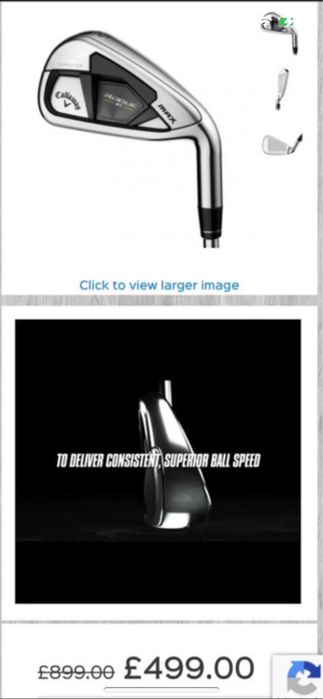 Callaway Rogue ST Fier 7 – Nou, cu folie – Original