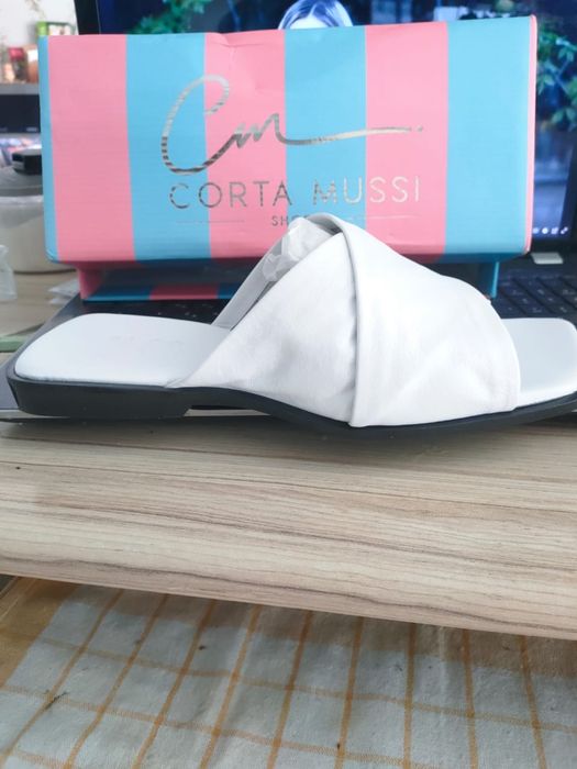 Шлепанцы Corta Mussi 41 размер, натуральная кожа.