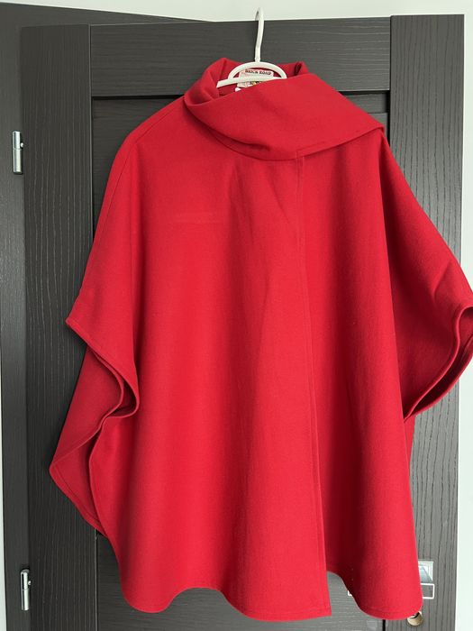 Вълнено пончо