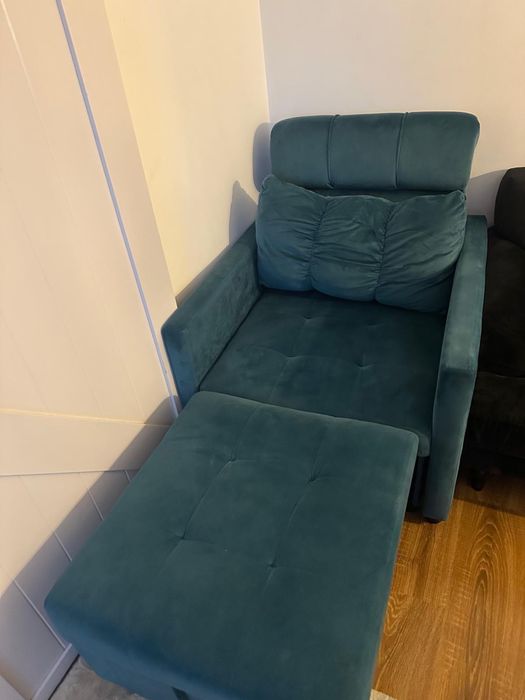 Fotoliu extensibil cu spatar reglabil