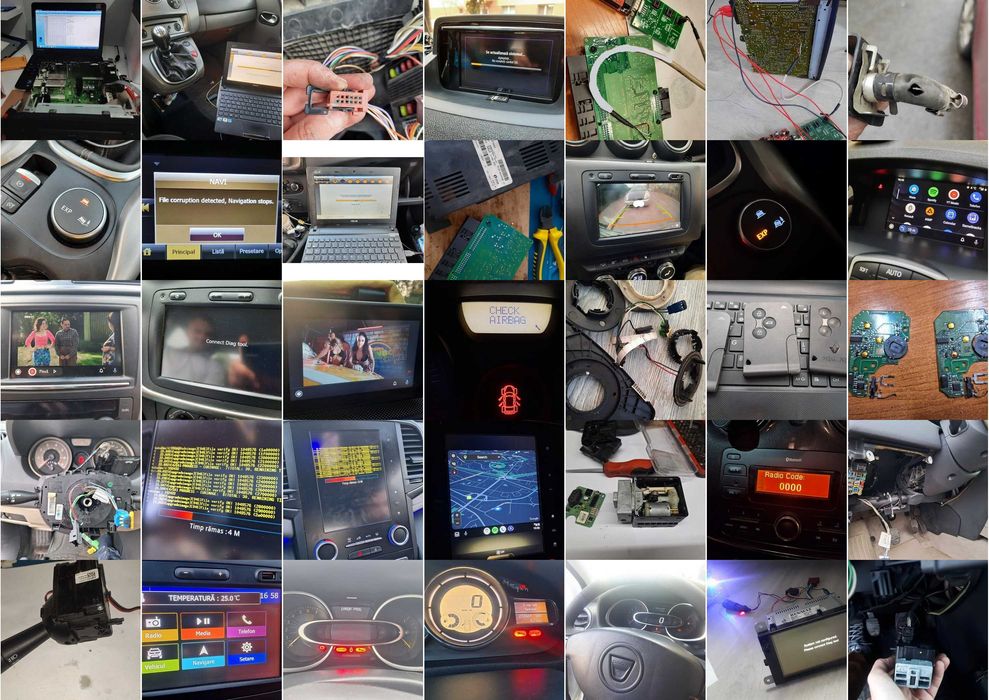 Functii ascunse harti android auto Medianav Rlink2 Dacia Logan Kadjar