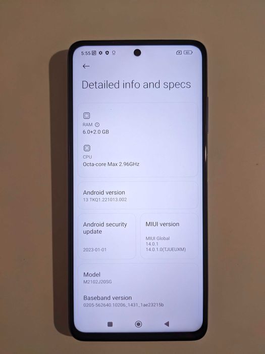Xiaomi Poco X3 Pro defect