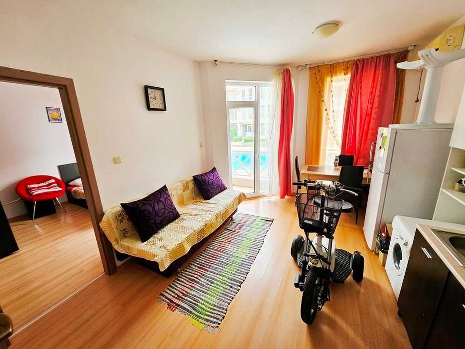 Обзаведен двустаен апартамент в комплекс ”Sunny Day 6”