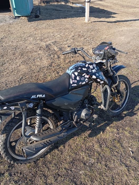 Продам мотоцикл альфа