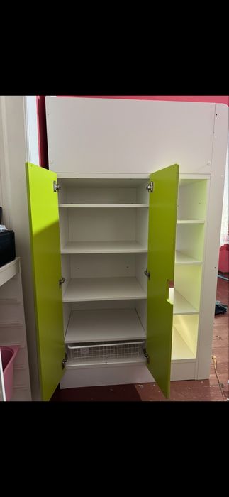 2 Seturi pat supraetajate Ikea cu birouri