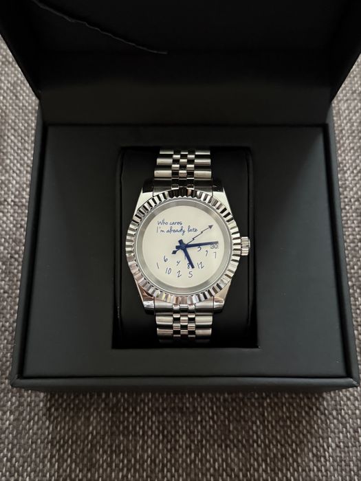 Ceas Seiko Mod Oyster “Who Cares I’m Already Late”