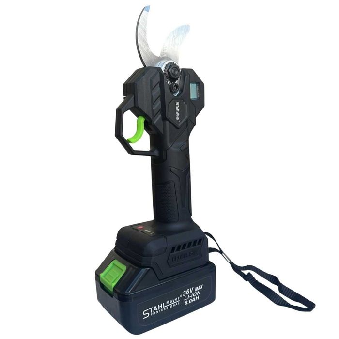 3в1 Акум. Лозарска Ножица+Трион+Омасляване+телескопичен прът 36V 8AH