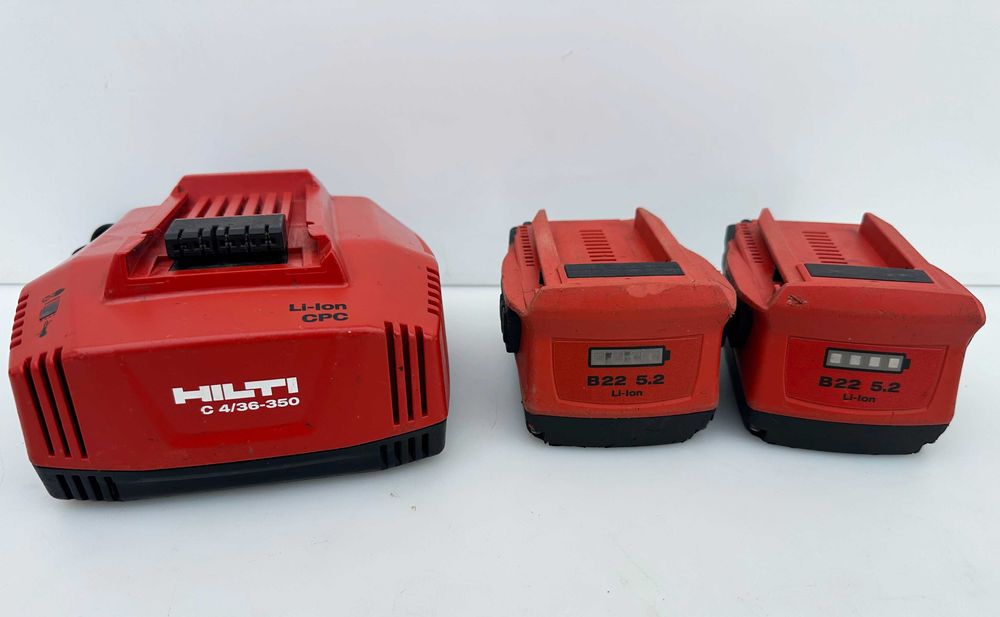 Hilti SCM 22-A - Акумулаторен циркуляр 2x22V 5.2Ah перфектен!