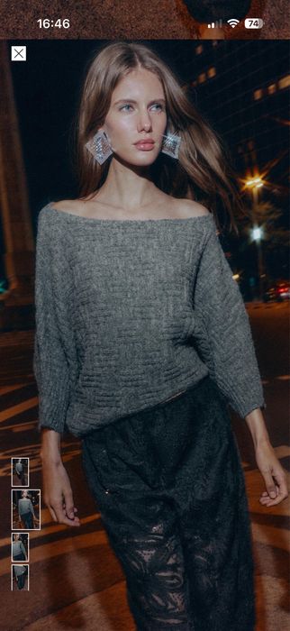 Пуловер zara хс размер