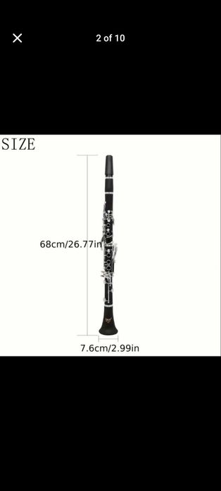 НОВ! Кларинет с аксесоари