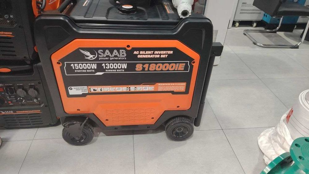 Генератор инвертор движок бесшумный generator kemage saab 5.5kw optom