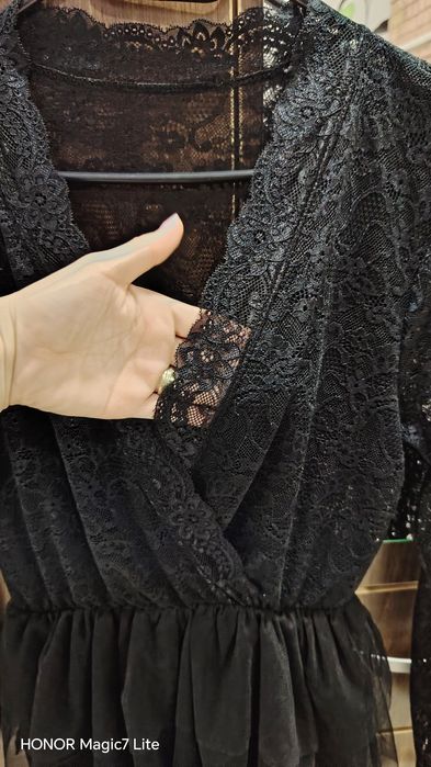 Rochie scurta eleganta dantela mărimea S-M