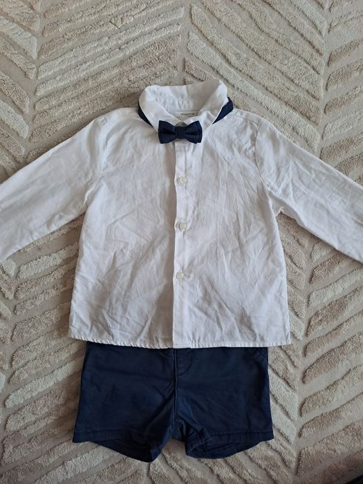 Комплект Mayoral риза и къс панталон