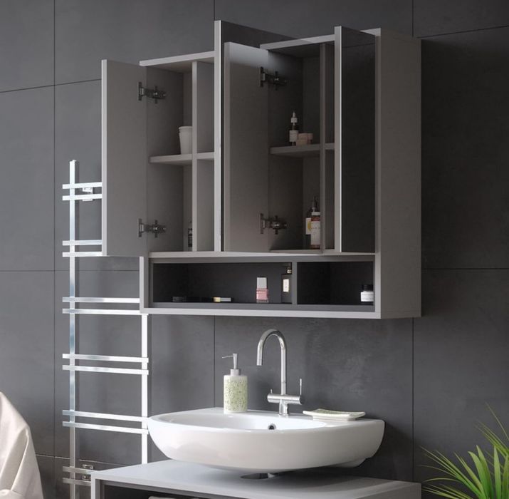 Шкаф за надмивка с огледало Vicco 5594