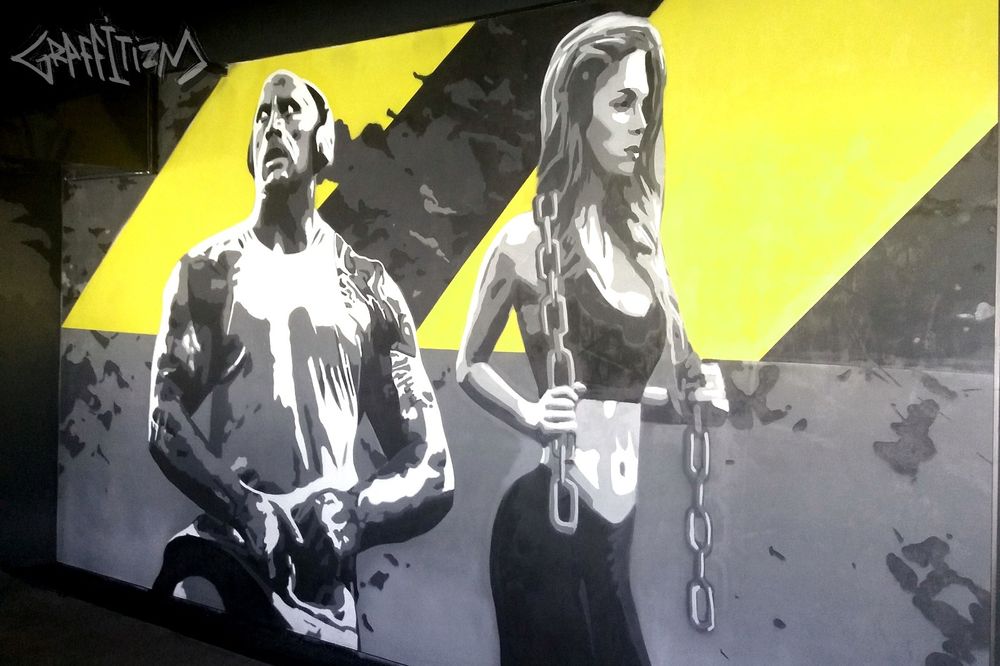 Граффити оформление, роспись стен г.Костанай