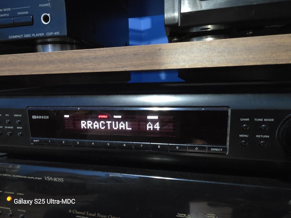 Vând tuner digital stereo cu rds Sony ST-SE500