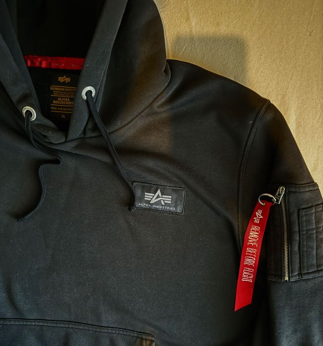 Hanorac Alpha Industries hoodie aviator XL original