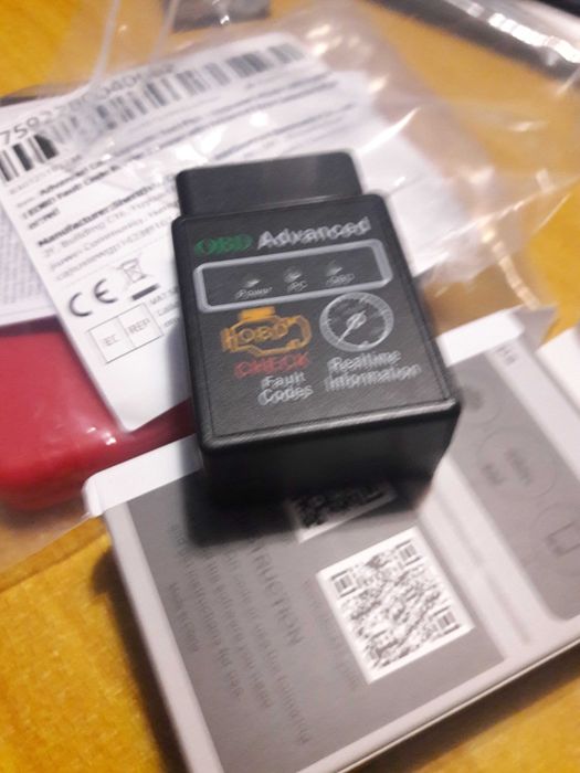 Advanced Car Diagnostic Tool Plus + OBD2 Scanner Adapter BT