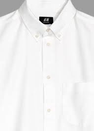 Рубашка белая и плотная от H&M 50 размера