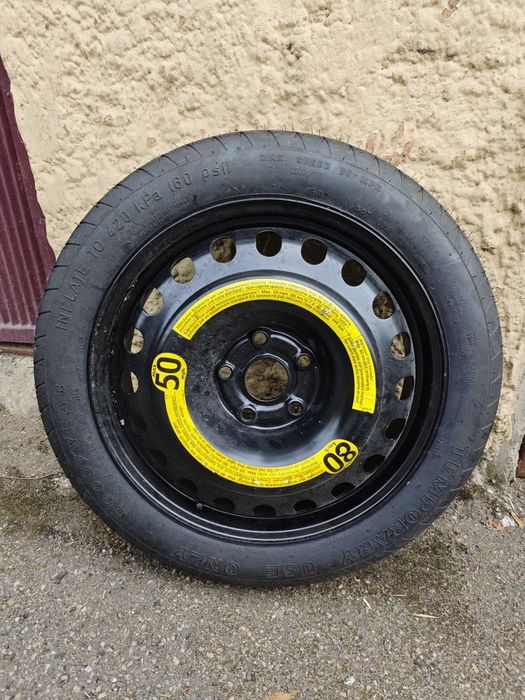 Roata de rezerva Audi, Volkswagen, Seat pe 17, noua