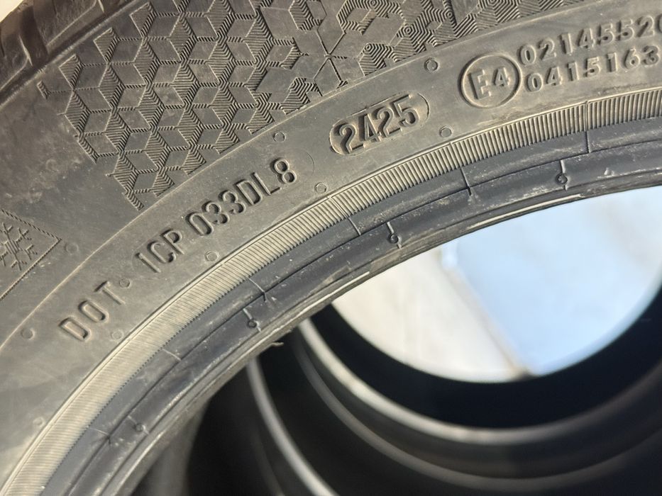 4x Continental WinterContact TS 870 P 225/50 R17 DOT 2025 – КАТО НОВИ, 8.44 мм, ТОП КЛАС